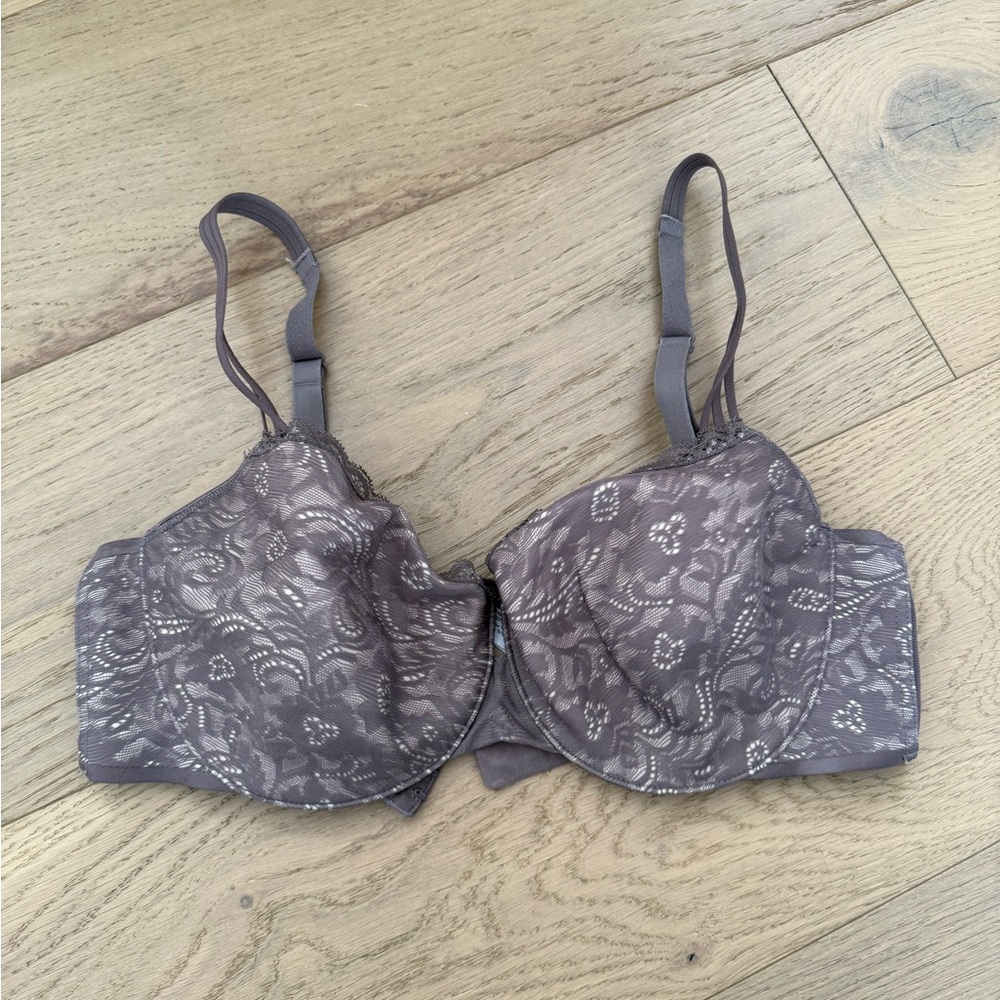 Soma Lace Bra in Gray